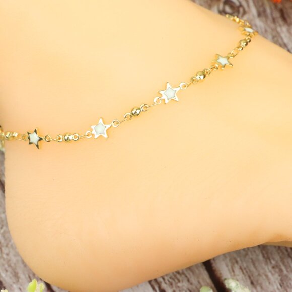"Dainty Anklet for Women – Elegant Everyday Jewelry & Perfect Gift | MLCRC1205 - Picture 4 of 10